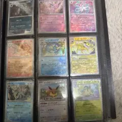 ポケモンカード　ブイズ　モンスターボールミラー　コンプ　テラスタルフェスex