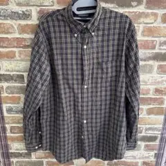 LANDS' END ネルシャツ チェック柄 Mサイズのサムネイル