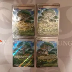 ポケモンカード 活力の森 SR 4枚