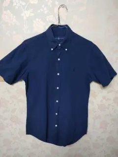 RALPH LAUREN ネイビー ボタンダウンシャツ XS