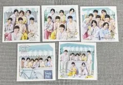 ファミクラストア 夏ver なにわ男子 集合 ましかくフォト 全5種類