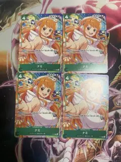 ワンピースカードゲーム ナミ p102 4枚セットのサムネイル
