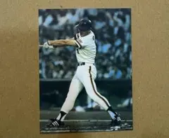 カルビープロ野球カード 1977年 GOGOシリーズ 柴田勲 読売ジャイアンツ