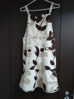 エプロン 花柄