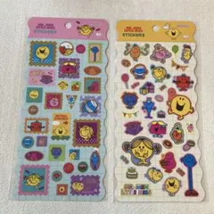 ミスターメンリトルミス　 シール　ステッカー　2点セット　新品