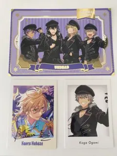 あんスタ ぱしゃっつ 羽風薫 大神晃牙 UNDEAD