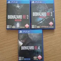 こ*ん様 バイオハザード RE:2/RE:3/RE:4 セット
