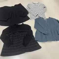 あちゃこちゃ様　専用　　100サイズトップス4点セット女の子