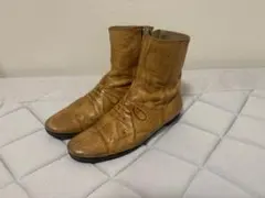 GW緊急値下げ【本革】ミハラヤスヒロ レザーブーツ キャメル 24cmのサムネイル