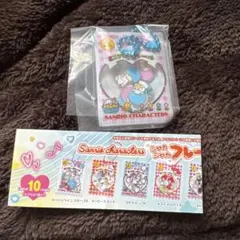 シャカシャカフレークシール風チャーム キキララ