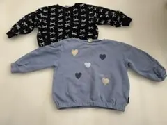 プティマイン　トレーナー　　スウェット　２点セット　110cm