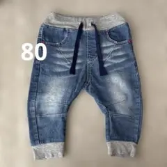 ベビー キッズ デニムパンツ 80cm ジーンズ 長ズボン