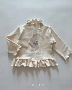 ♦︎新品♦︎aosta Rabbit Blouse【blueL】