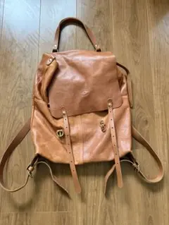 IL BISONTE レザーリュック バックパックのサムネイル
