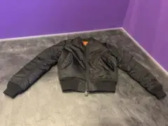 AVIREX ブラック MA-1ジャケット