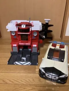 トミカ ハイパーレスキュー ハイパーポリス 基地 パトカー 大型セットのサムネイル