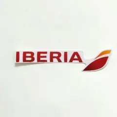 IBERIA（イベリア航空）ロゴ防水ステッカー1点