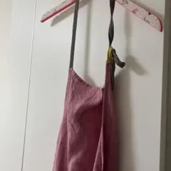 Lino e Lina リーノエリーナ エプロン リネン ピンクのサムネイル