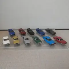 REAL-X　スカイライン　ミニカー1／72　11台セット