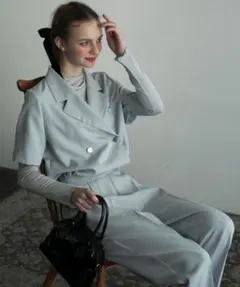 「BONLECILL noir」 セットアップ M グレー レディース