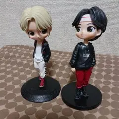 BTS ジミンとジン Qposketフィギュア 2点