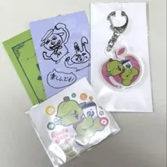メメル Ringo Jam Cafe アクリルキーホルダー　シール　予約特典