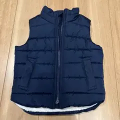 えなぽ様専用 Baby GAP ダウンベスト ネイビー 3years