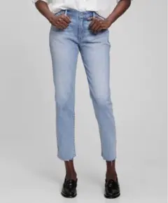 GAPデニム25インチGパン ウォッシュウェル ミッドライズZara