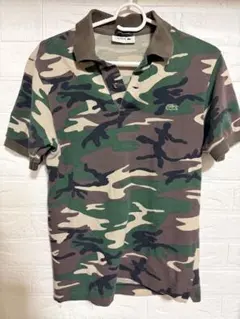 LACOSTE ポロシャツ 迷彩
