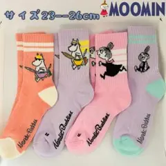 ムーミン　MOOMIN リトルミイ　ミイ　レディース　ソックス　靴下　4足セットのサムネイル