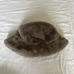 ファー　バケットハット