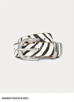 Stussy BAMBOO BUCKLE BELT S/Mサイズ　新品