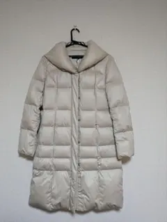 美品　オフホワイトダウンジャケット 7ID concept フランドル　お値下げ