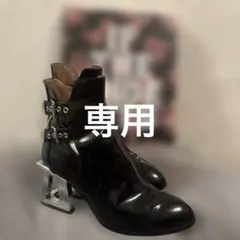 ジェフリーキャンベルレザーアンクルブーツ　23.5センチ