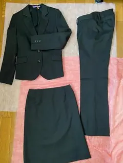 小柄な方に！就活用スーツ3点セット！AOKI 　LES MUES
