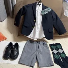 フォーマルセット ジャケット・シャツ・パンツ・靴・靴下　蝶ネクタイ7点セット