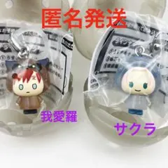 NARUTO-ナルト- 疾風伝 めじるしアクセサリー 我愛羅　サクラ　2個セット