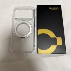 NIMASO iPhone17Pro用 クリア MagSafe対応 リング付き