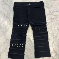 ZARA ブーツカット スタッズデニム パンツ 13-14サイズ - メルカリ