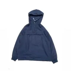 70~80s　アノラックパーカー　ネイビー　古着　アウトドア