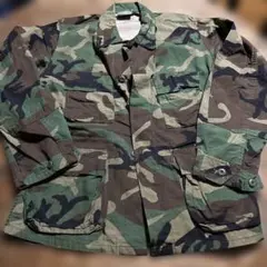 MILITARY M65 BDUウッドランド迷彩ミリタリージャケットLサイズ