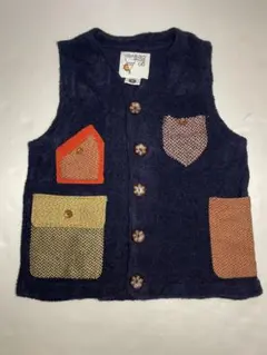 go slow caravan ベスト/ネイビー/サイズ3/フリース