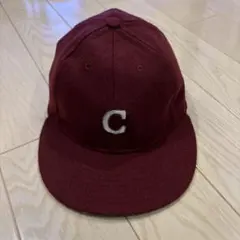 n*2様 USA CA4LA キャップ　えんじ