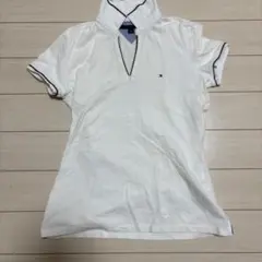 Tommy Hilfiger ホワイトポロシャツ Sサイズ