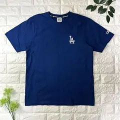 MLB ドジャース Tシャツ LA刺繍 MLBワッペン 美品 L