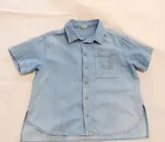 DILASH デニム風　半袖シャツ