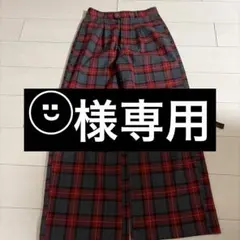 JEANASIS チェックパンツ
