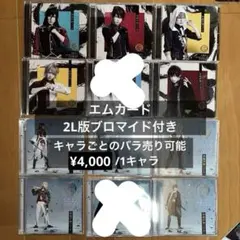 お前が知ってる　エムカード　ブロマイド　刀ミュ　江水散花雪　刀剣乱舞　セット売り