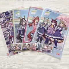 ウマ娘 クリアファイル 缶バッジ セット