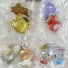 サンリオキャラクターズ なかよしドロップチャーム 全4種 コンプ ガチャ